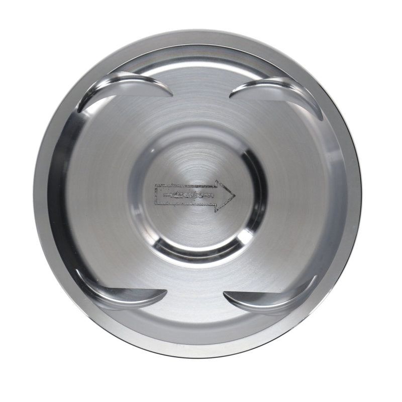 Manley Performance 612001C-4 - MAN612001C-4 - Manley 04+ Subaru WRX STi (EJ257) STD Stroke 99.55mm +.05mm Bore 8.5:1 Dish Piston and Ring Set - Shipped in Europe - Tuningsupply.com