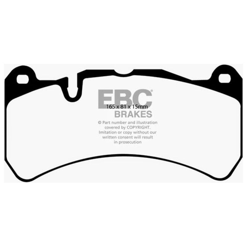 EBC DP51591NDX - EBCDP51591NDX - EBC 07-08 Ferrari 430 Scuderia 4.3 Bluestuff Front Brake Pads - Shipped in Europe - Tuningsupply.com