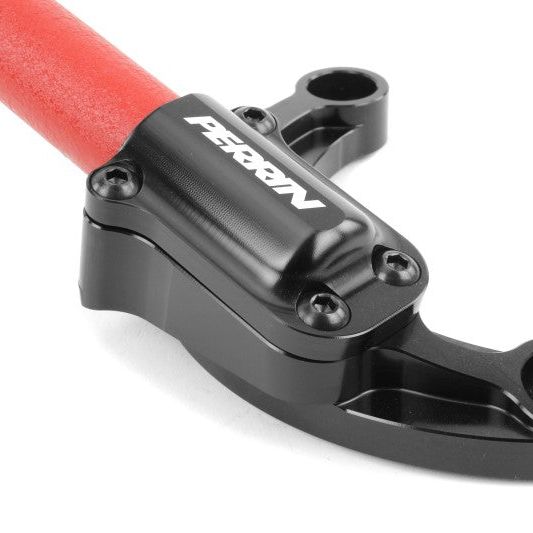 Perrin Performance PSP-SUS-052RD - PERPSP-SUS-052RD - PERRIN 02-07 Subaru WRX/STi/Impreza / 04-08 Forester Front Strut Brace - Red - Shipped in Europe - Tuningsupply.com