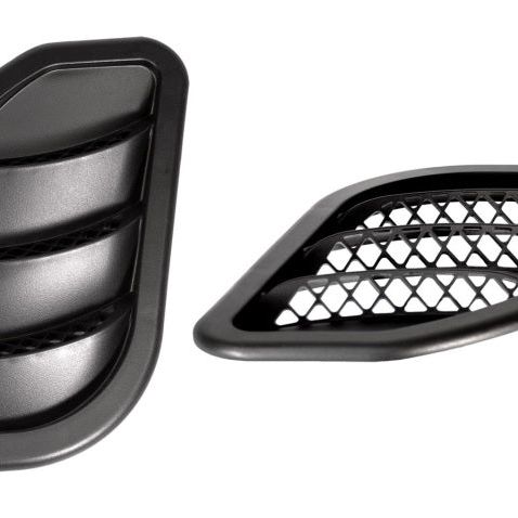 Daystar KJ71048BK - DAYKJ71048BK - Daystar 2007-2018 Jeep Wrangler JK Hood Side Vent Kit Right and Left Black Pair - Shipped in Europe - Tuningsupply.com