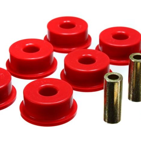 Energy Suspension 3.1153R - ENG3.1153R - Energy Suspension 10 Chevy Camaro Red Rear Differential Carrier Bushing Set - Shipped in Europe - Tuningsupply.com