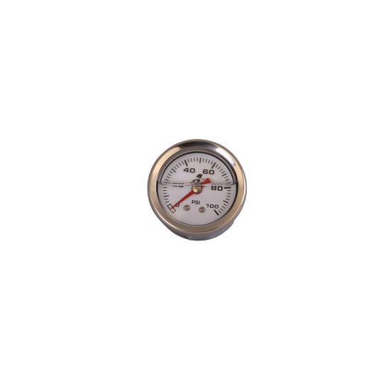 Aeromotive 15633 - AER15633 - Aeromotive 0-100 PSI Fuel Pressure Gauge - Shipped in Europe - Tuningsupply.com