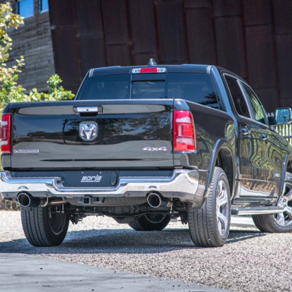 Borla 60667 - BOR60667 - Borla 2019 RAM 1500 5.7L V8 AT 2+4WD 4DR CC SB (5ft7in Box) 144.6in WB 3in Optional Front Muffler - Shipped in Europe - Tuningsupply.com
