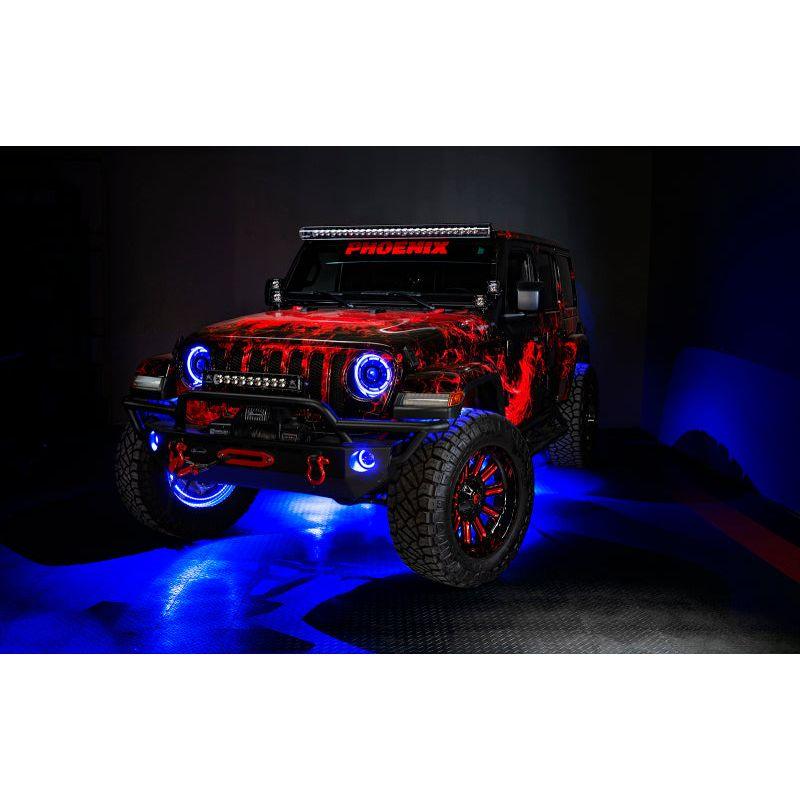 ORACLE Lighting 4210-334 - ORL4210-334 - Oracle LED Illuminated Wheel Rings - ColorSHIFT - 15in. - ColorSHIFT No Remote - Shipped in Europe - Tuningsupply.com