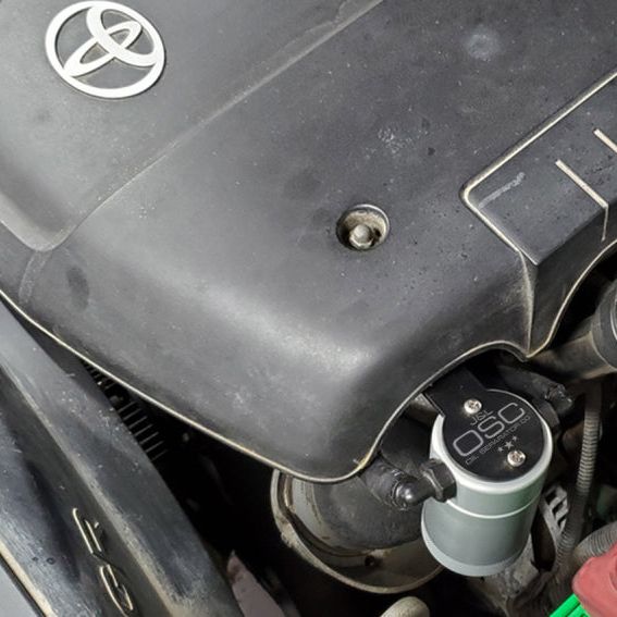 J&L 3107D-C - JLT3107D-C - J&L 05-24 Toyota 4Runner 4.0L Driver Side Oil Separator 3.0 - Clear Anodized - Shipped in Europe - Tuningsupply.com