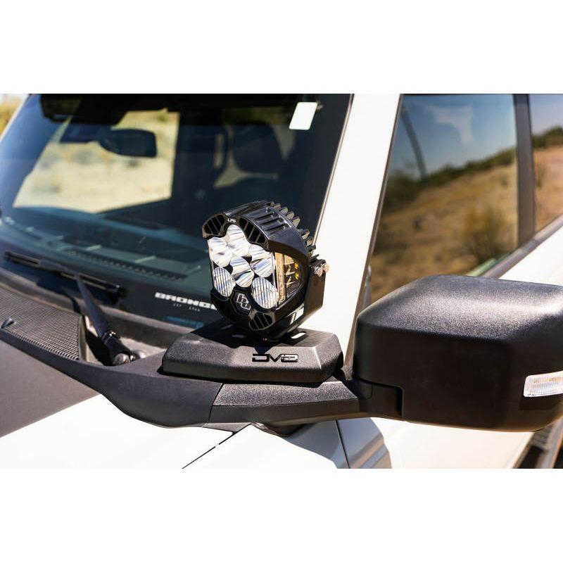 DV8 Offroad LBBR-02 - DVELBBR-02 - DV8 21-22 Ford Bronco A-Pillar Pod Light Mounts - Shipped in Europe - Tuningsupply.com