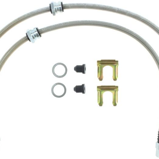 Stoptech 950.34023 - STO950.34023 - StopTech 08-13 BMW 335i xDrive Stainless Steel Front Brake Lines - Shipped in Europe - Tuningsupply.com