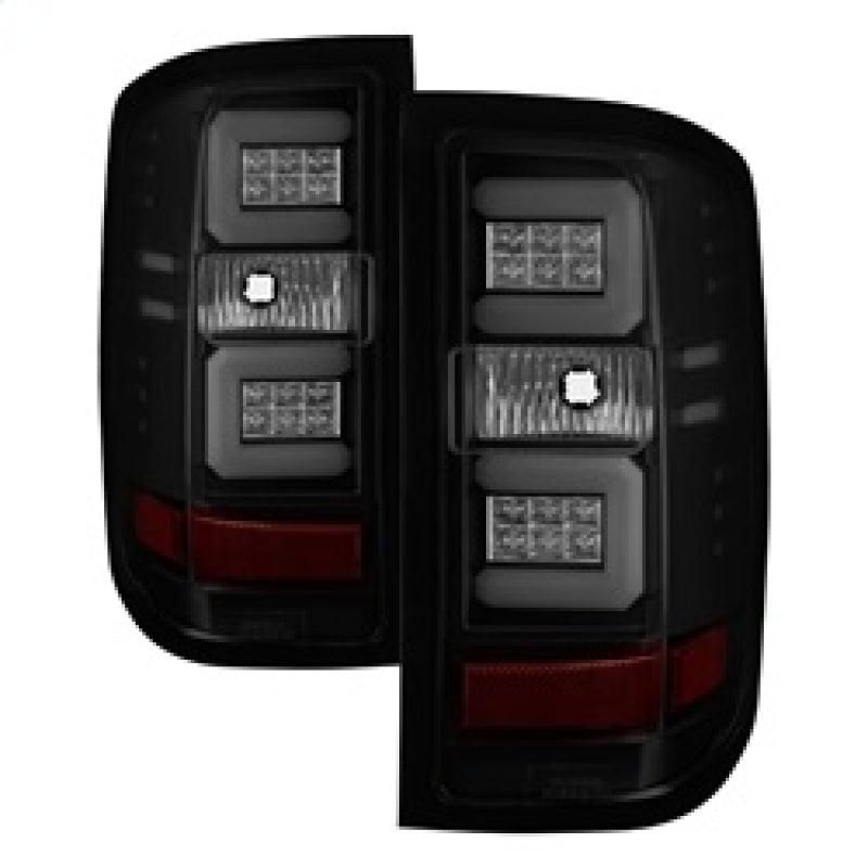 SPYDER 5083739 - SPY5083739 - Spyder Chevy Silverado 16-17 Light Bar LED Tail Lights - Black Smoke ALT-YD-CS16-LED-BSM - Shipped in Europe - Tuningsupply.com