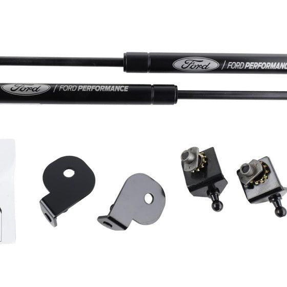 Ford Racing M-16826-MA - FRPM-16826-MA - Ford Racing 15-23 Ford Mustang Hood Lift Kit w/Laser Engraving Ford Logo (Excl GT350/GT350R) - Shipped in Europe - Tuningsupply.com