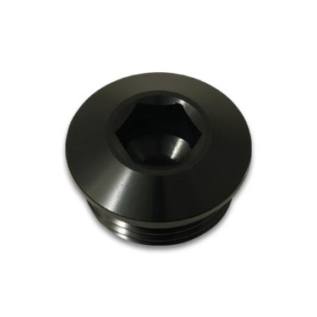 Vibrant 10996 - VIB10996 - Vibrant Aluminum -16AN ORB Slimline Port Plug w/O-Ring - Anodized Black - Shipped in Europe - Tuningsupply.com