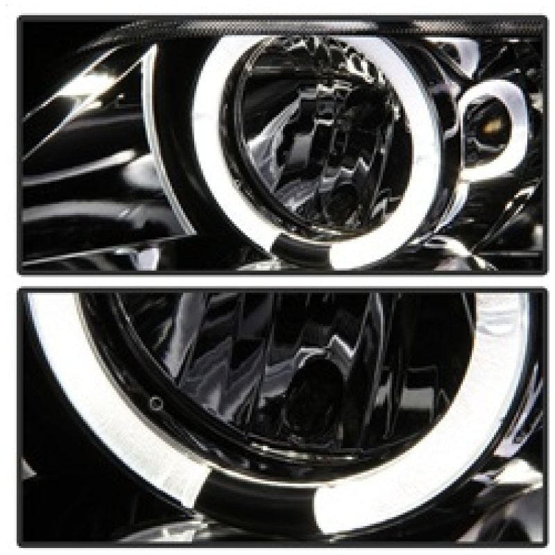 SPYDER 5009098 - SPY5009098 - Spyder BMW Z3 96-02 Projector Headlights LED Halo Chrome High H1 Low H1 PRO-YD-BMWZ396-HL-C - Shipped in Europe - Tuningsupply.com