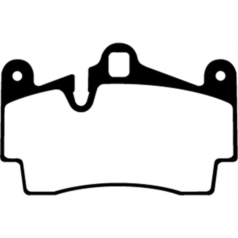 EBC DP31474C - EBCDP31474C - EBC 04-07 Porsche Cayenne 3.2 Redstuff Rear Brake Pads - Shipped in Europe - Tuningsupply.com