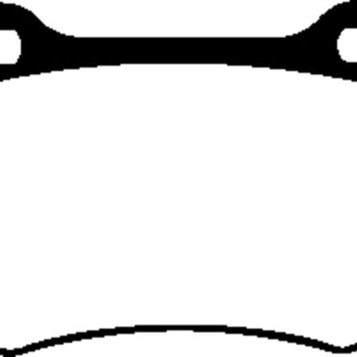 EBC DP61788 - EBCDP61788 - EBC 06-10 Jeep Grand Cherokee 6.1 SRT-8 Greenstuff Rear Brake Pads - Shipped in Europe - Tuningsupply.com