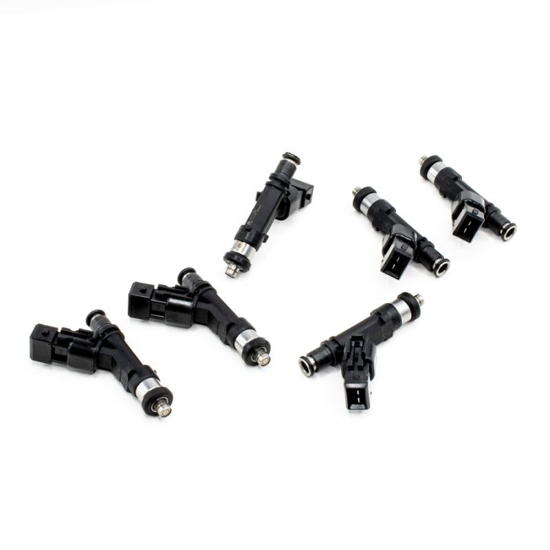 DeatschWerks 18U-02-0550-6 - DWK18U-02-0550-6 - DeatschWerks Nissan Skyline RB20 550cc Top Feed Injectors - Shipped in Europe - Tuningsupply.com