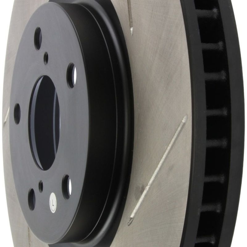 Stoptech 126.44103SL - STO126.44103SL - StopTech Power Slot 5/93-98 Supra Turbo Front Left SportStop Slotted Rotor - Shipped in Europe - Tuningsupply.com