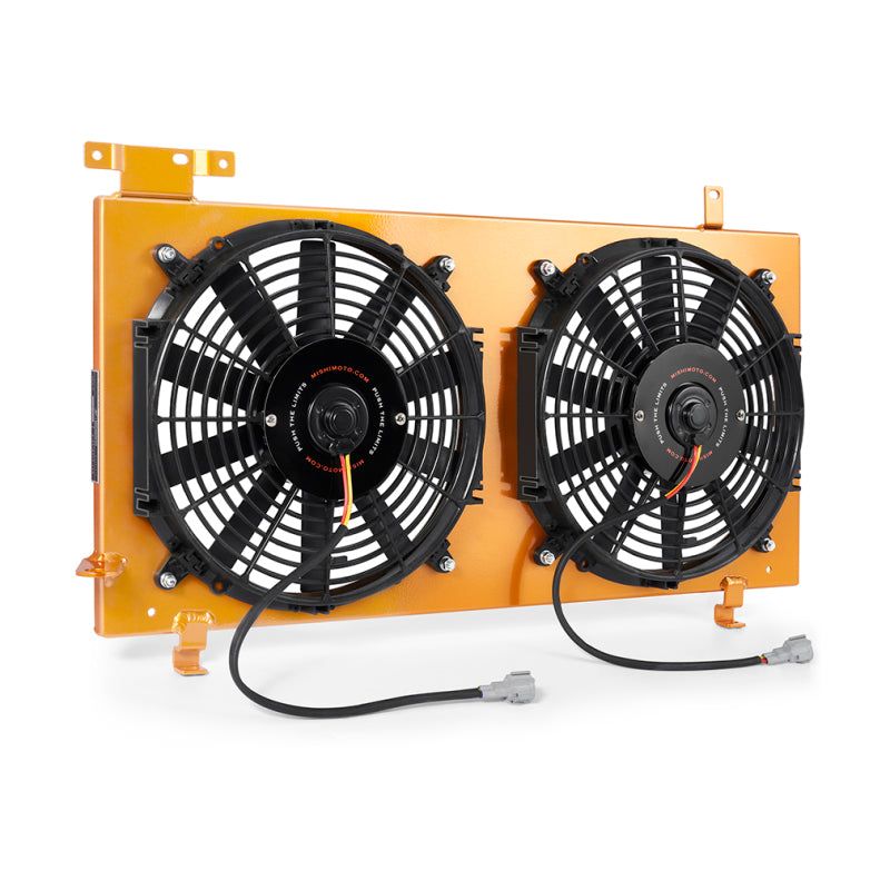 Mishimoto MMFS-STI-08PGD - MISMMFS-STI-08PGD - Mishimoto 08+ Subaru WRX/STI PNP Aluminum Fan Shroud Gold - Shipped in Europe - Tuningsupply.com