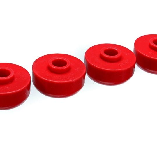 Energy Suspension 3.2104R - ENG3.2104R - Energy Suspension 63-82 Chevrolet Corvette Red Rear Leaf Spring Bushing Set - Shipped in Europe - Tuningsupply.com
