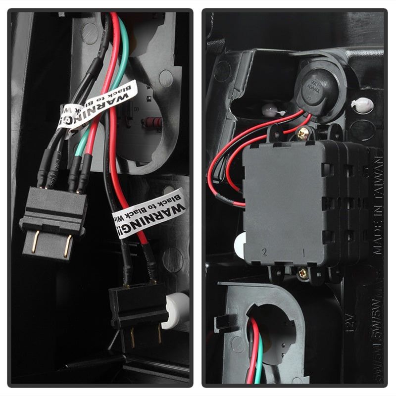 SPYDER 5081865 - SPY5081865 - Spyder Chevy Silverado 1500/2500 99-02 Version 2 LED Tail Lights - Black ALT-YD-CS99V2-LED-BK - Shipped in Europe - Tuningsupply.com