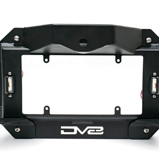 DV8 Offroad TSJL-03 - DVETSJL-03 - DV8 Offroad 18-22 Jeep Wrangler JL Spare Tire Delete Kit w/Light Mounts - Shipped in Europe - Tuningsupply.com
