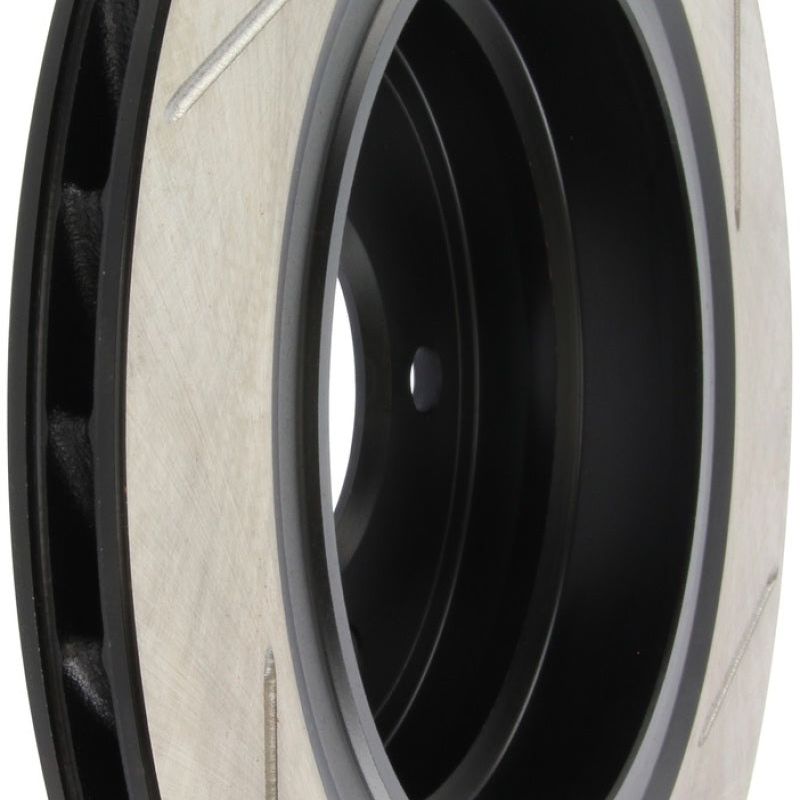 Stoptech 126.34037SR - STO126.34037SR - StopTech Power Slot BMW (E36) Rear Right SportStop Slotted Rotor - Shipped in Europe - Tuningsupply.com