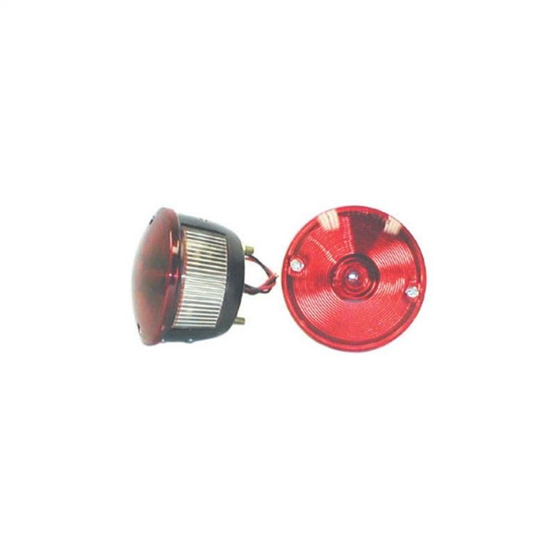 OMIX 12403.02 - OMI12403.02 - Omix Right Round Tail Lamp 45-75 Willys CJ Models - Shipped in Europe - Tuningsupply.com