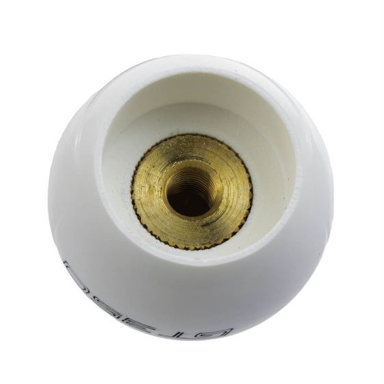 Ford Racing M-7213-M8SW - FRPM-7213-M8SW - Ford Racing 15-19 Mustang GT350 White 6-Speed Shift Knob - Shipped in Europe - Tuningsupply.com