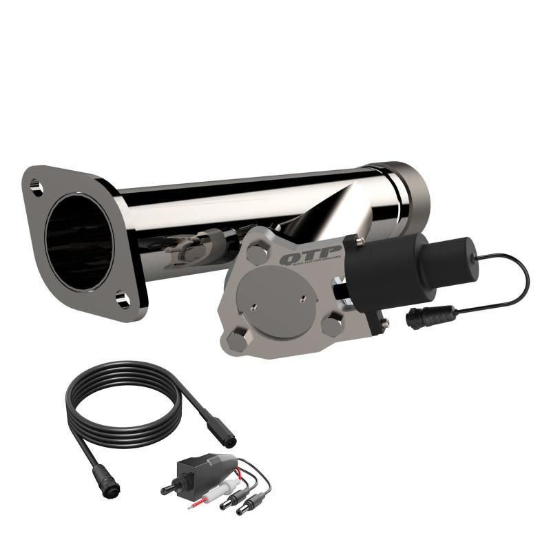 QTP 520019 - QTP520019 - 2019-2024 Ram 1500 5.7L QTP Aggressor Cutout Pipe - Shipped in Europe - Tuningsupply.com