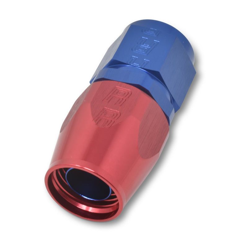 Russell 610020 - RUS610020 - Russell Performance -6 AN Red/Blue Straight Full Flow Hose End - Shipped in Europe - Tuningsupply.com
