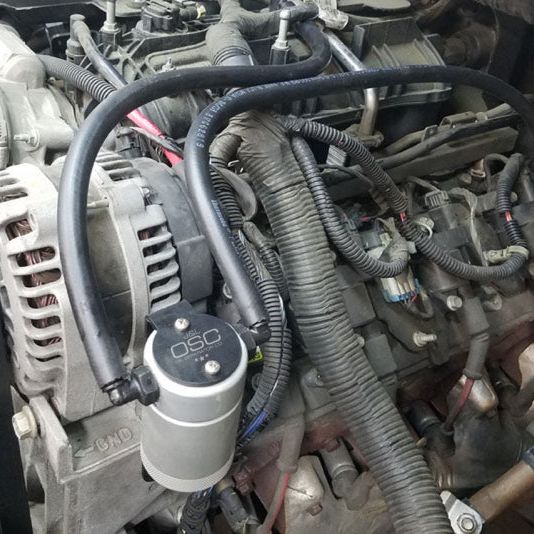 J&L 3084D-C - JLT3084D-C - J&L 97-13 Chevy/GM Truck/SUV 4.8L/5.3L/6.0L/6.2L Driver Side Oil Separator 3.0 - Clear Anodized - Shipped in Europe - Tuningsupply.com