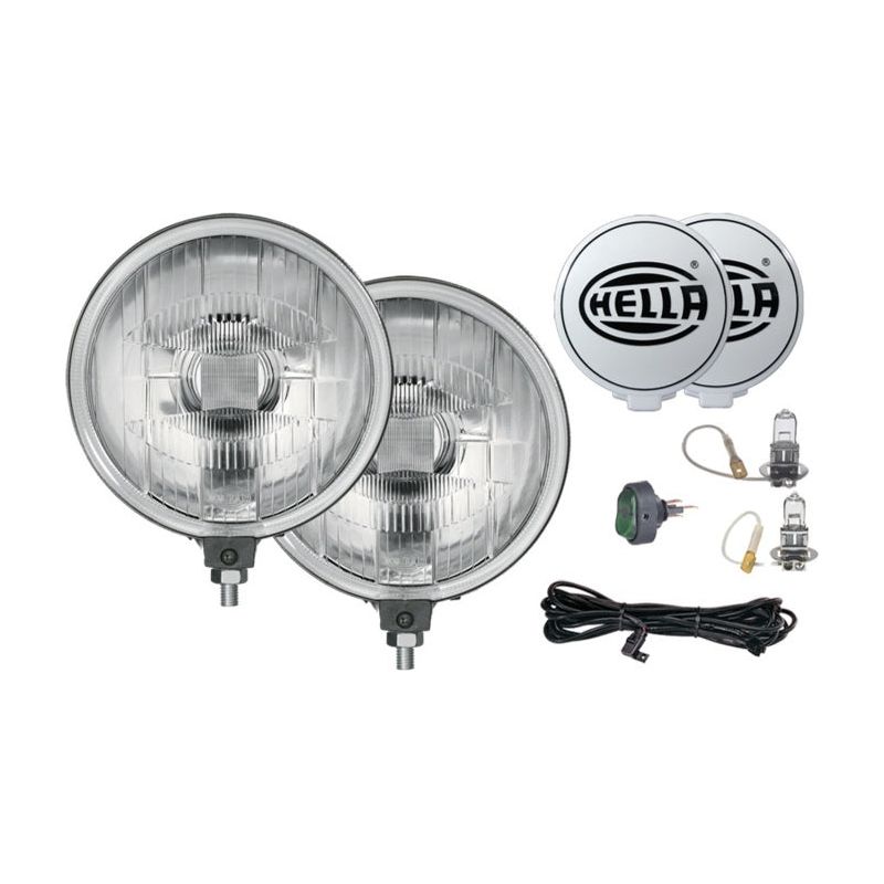 Hella LA005750952 - HELLA005750952 - Hella 500 Series 12V/55W Halogen Driving Lamp Kit - Shipped in Europe - Tuningsupply.com