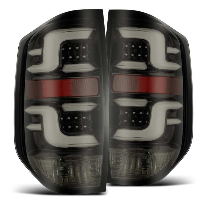 AlphaRex 672010 - ARX672010 - AlphaRex 14-20 Toyota Tundra PRO-Series LED Tail Lights Jet Black - Shipped in Europe - Tuningsupply.com