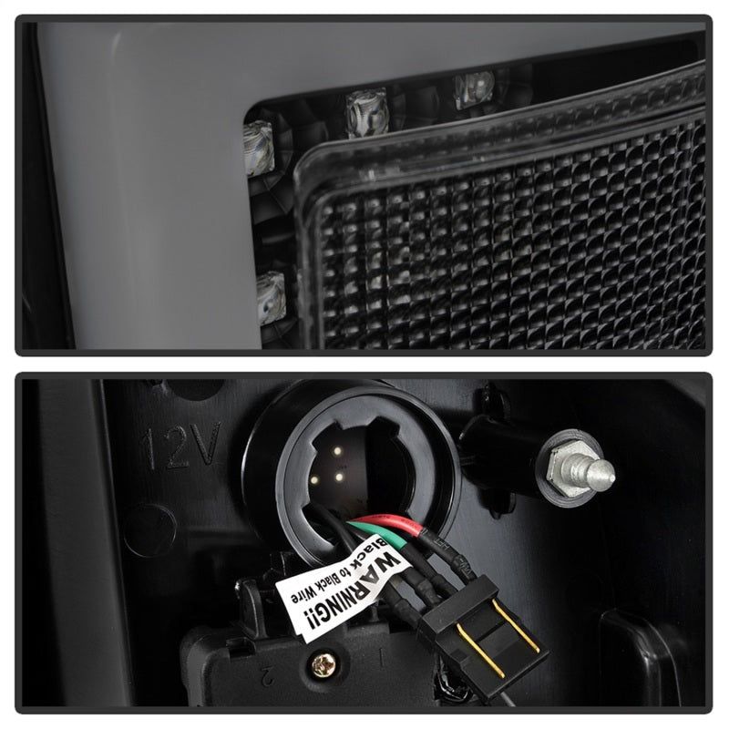 SPYDER 5085740 - SPY5085740 - Spyder 16-17 Toyota Tacoma LED Tail Lights - Black Smoke (ALT-YD-TT16-LED-BSM) - Shipped in Europe - Tuningsupply.com