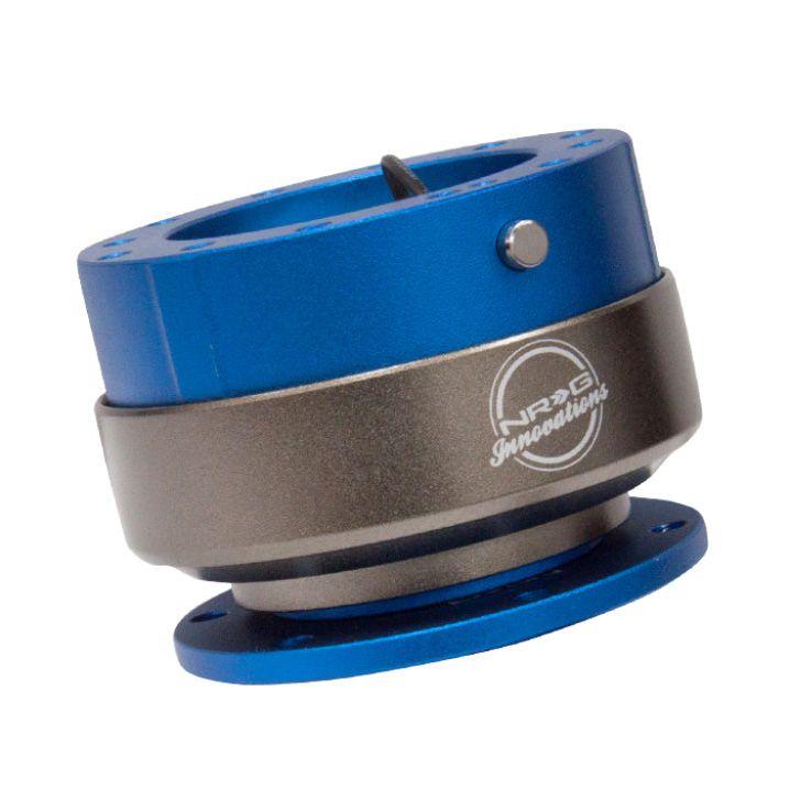 NRG SRK-200BL - NRGSRK-200BL - NRG Quick Release Gen 2.0 - Blue Body / Blue Ring - Shipped in Europe - Tuningsupply.com
