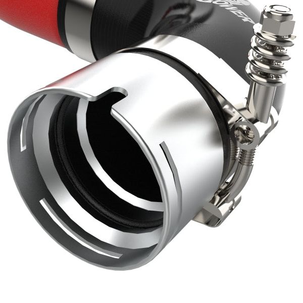 aFe 46-20504-R - AFE46-20504-R - AFE 18-21 Kia Stinger V6-3.3L BladeRunner Alum Hot/Cold Charge Pipe Kit Red - Shipped in Europe - Tuningsupply.com