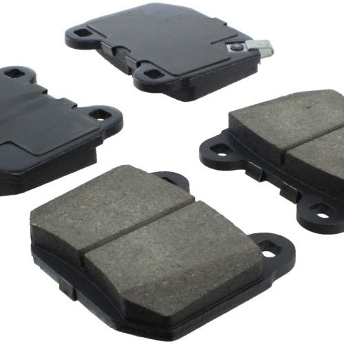 Stoptech 309.09611 - STO309.09611 - StopTech 03-06 Mitsubishi Lancer Sport Brake Pads w/Shims and Hardware - Rear - Shipped in Europe - Tuningsupply.com