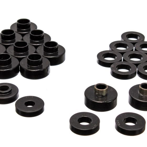 Energy Suspension 2.4103G - ENG2.4103G - Energy Suspension CJ5-7 Body Mounts - Black - Shipped in Europe - Tuningsupply.com