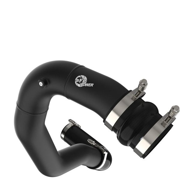 aFe 46-20079-B - AFE46-20079-B - aFe 08-10 Ford Trucks V8-6.4L (td) BladeRunner 3 IN Aluminum Hot Charge Pipe - Black - Shipped in Europe - Tuningsupply.com