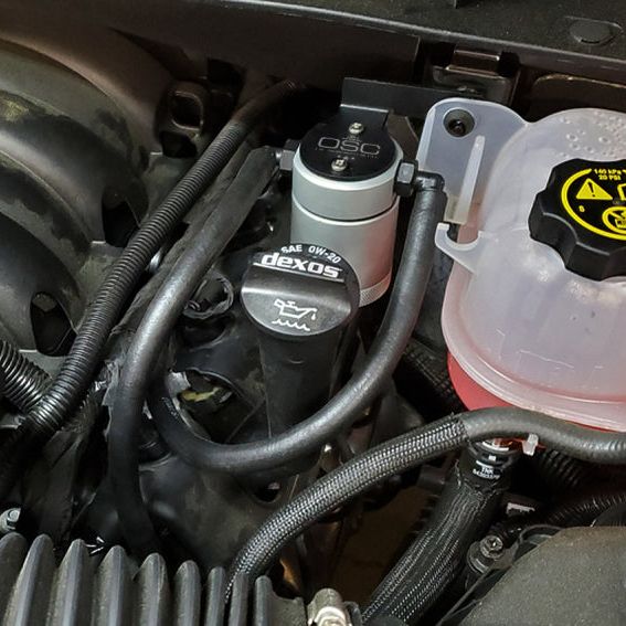 J&L 3086D-C - JLT3086D-C - J&L 19-26 Chevrolet Silverado/GMC Sierra 1500 5.3L V8 Driver Side Oil Separator 3.0 - Clear Anod - Shipped in Europe - Tuningsupply.com