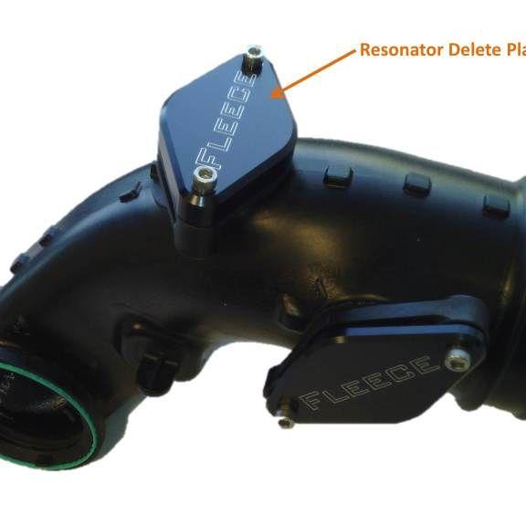 Fleece Performance FPE-LML-RES - FPEFPE-LML-RES - Fleece Performance 11-16 6.6L GM Duramax Resonator Delete Plate - Shipped in Europe - Tuningsupply.com