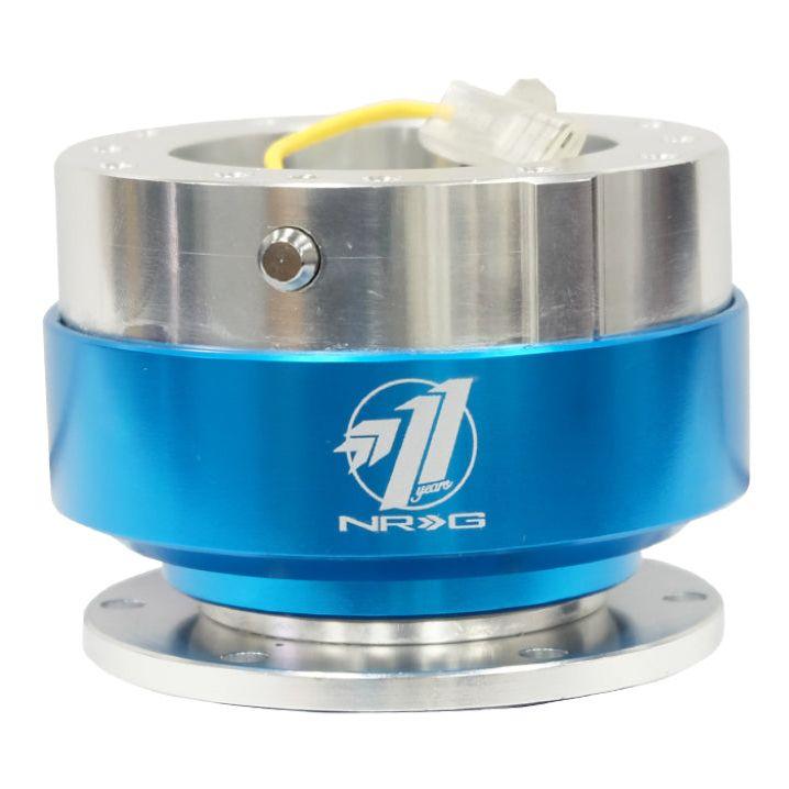 NRG SRK-100BL - NRGSRK-100BL - NRG Quick Release - Black Body/ Blue Chrome Ring - Shipped in Europe - Tuningsupply.com