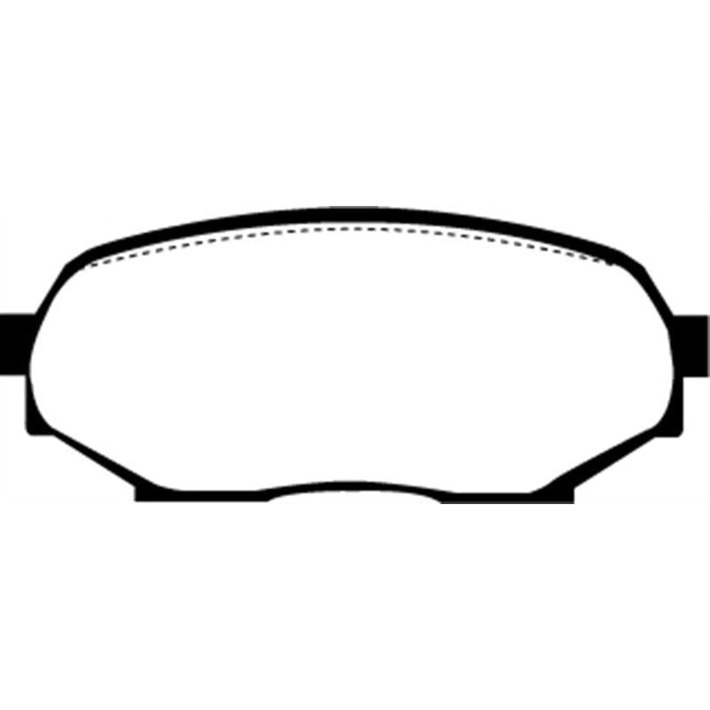 EBC DP2802 - EBCDP2802 - EBC 90-93 Geo Storm 1.6 Greenstuff Front Brake Pads - Shipped in Europe - Tuningsupply.com