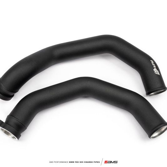 AMS AMS.39.09.0001-1 - AMSAMS.39.09.0001-1 - AMS Performance 15-18 BMW M3 / 15-20 BMW M4 w/ S55 3.0L Turbo Engine Charge Pipes - Shipped in Europe - Tuningsupply.com