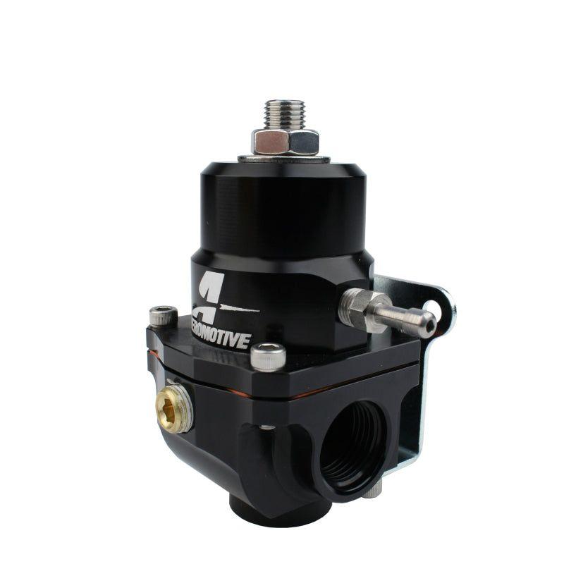 Aeromotive 13304 - AER13304 - Aeromotive Adjustable Regulator - 3-15PSI - .313 Valve - (2) -08 Inlets/ -08 Return - Shipped in Europe - Tuningsupply.com