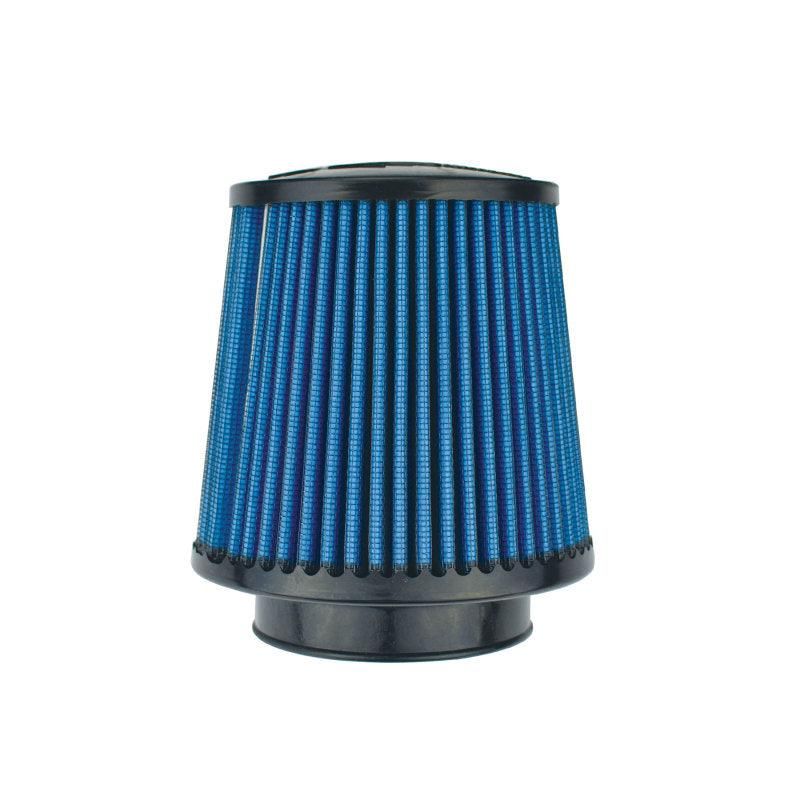 Injen X-1081-BB - INJX-1081-BB - Injen NanoWeb Dry Air Filter 3in Neck / 5in Base / 4.5in Tall / 4in Top - 55 Pleats - Shipped in Europe - Tuningsupply.com