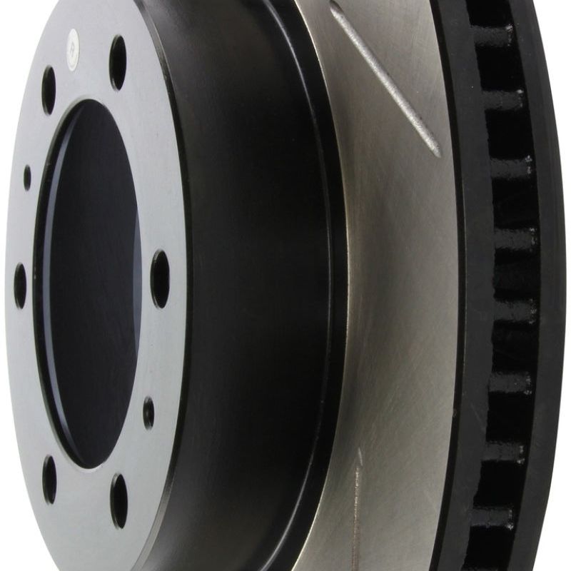 Stoptech 126.44129SR - STO126.44129SR - StopTech Power Slot 05-09 Toyota Tacoma/03-09 4 Runner Slotted Right Front Rotor - Shipped in Europe - Tuningsupply.com