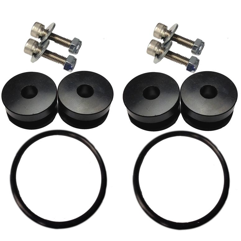 Torque Solution TS-UNI-026B - TQSTS-UNI-026B - Torque Solution Billet Bumper Quick Release Kit (Black): Universal - Shipped in Europe - Tuningsupply.com