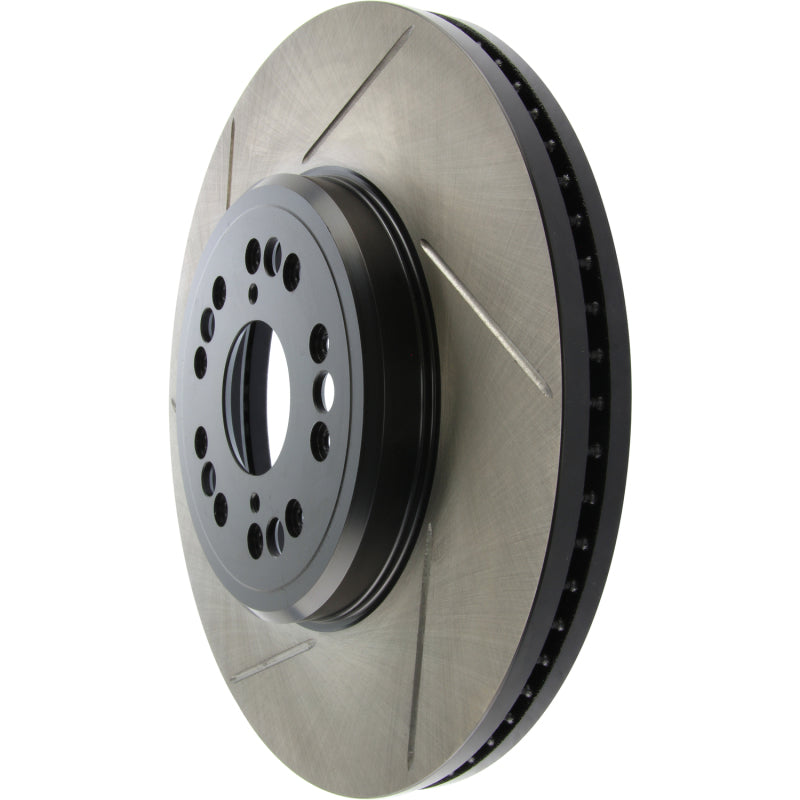 Stoptech 126.44107SR - STO126.44107SR - StopTech Power Slot 95-00 Lexus LS400/LS430/LS460/LS600h L Slotted Right Front Rotor - Shipped in Europe - Tuningsupply.com