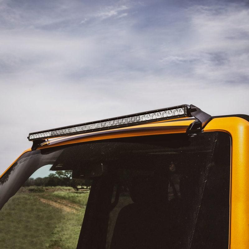 Rigid Industries 46724 - RIG46724 - Rigid Industries 2021 Ford Bronco Roof Line Light Kit (Incl. SR spot/flood Combo Bar) - Shipped in Europe - Tuningsupply.com