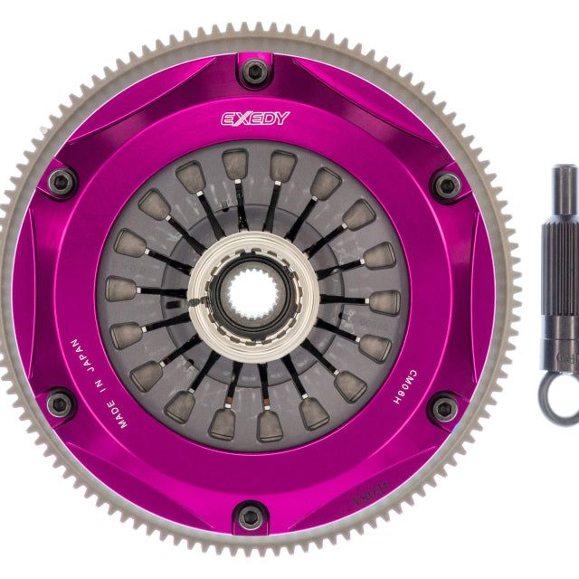 Exedy MM062HD - EXEMM062HD - Exedy 2008-2015 Mitsubishi Lancer Evolution GSR L4 Hyper Twin Cerametallic Clutch Sprung - Shipped in Europe - Tuningsupply.com