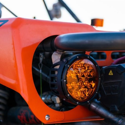 Rigid Industries 36210 - RIG36210 - Rigid Industries 360-Series 6in SAE Fog w/ Amber PRO Lens - White (Pair) - Shipped in Europe - Tuningsupply.com